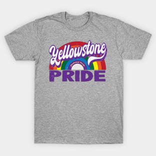 Rainbow Pride Yellowstone National Park T-Shirt